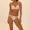 Andora chic beige thong front